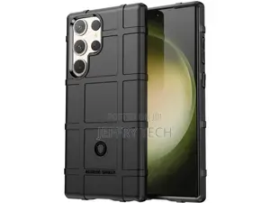 Samsung Galaxy S23 Ultra Rugged Shield Anti-Shock Case Black
