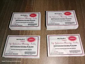 Denominations Funds Drive Cards