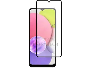 Samsung Galaxy A03s 100% Full Screen Tempered Glass Protecti