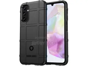 Samsung Galaxy A35 5G Rugged Shield Anti-Shock Case Black