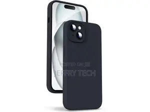 Apple iPhone 15 Liquid Silicone Case Camera Protection Cover
