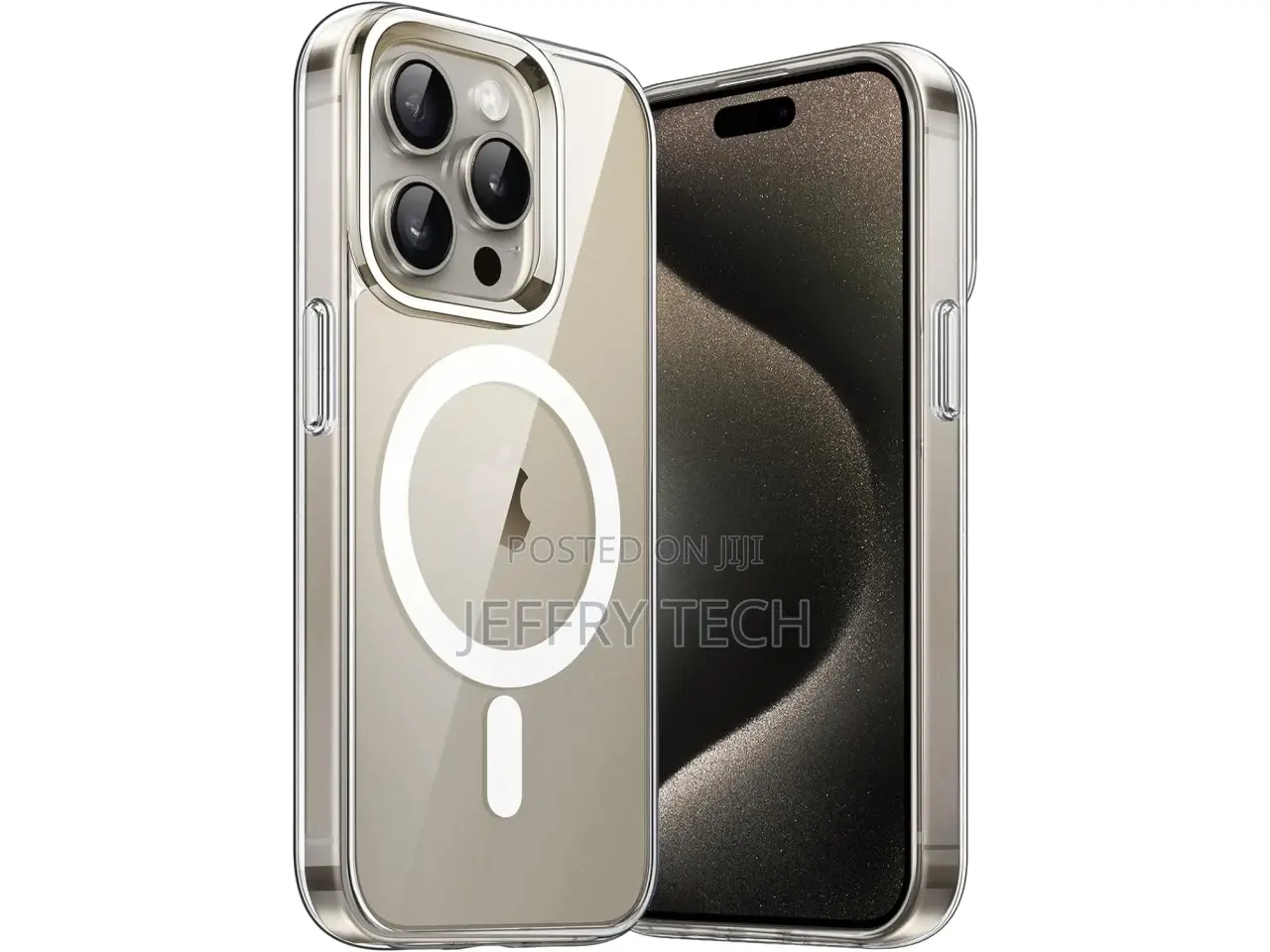 Apple iPhone 15 Pro Case Magsafe Clear Case