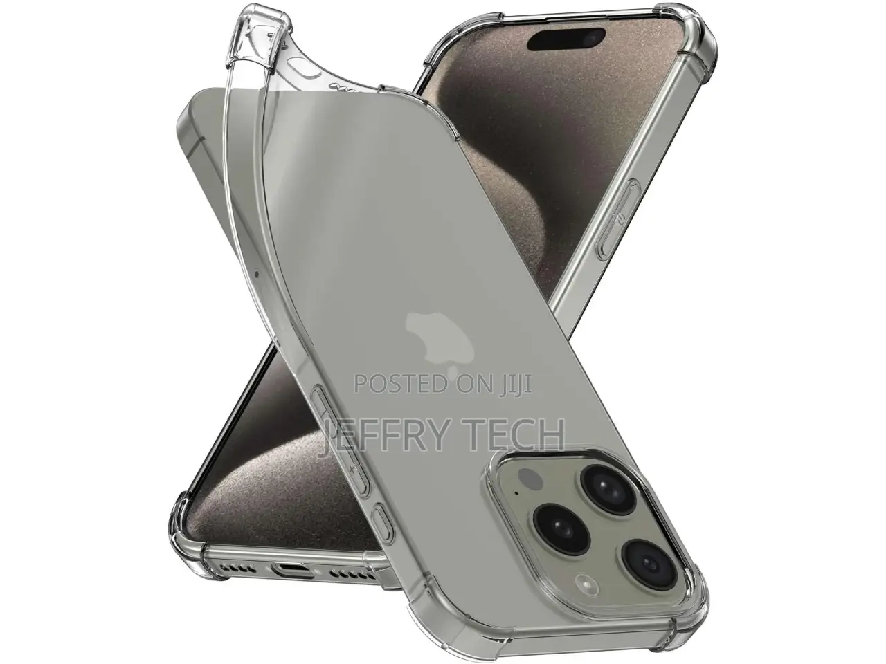 iPhone 15 Pro Case Crystal Clear Case Bumper Transparent