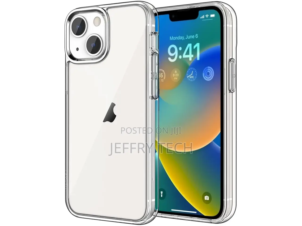 Apple iPhone 14 Rubber Case TPU Clear Case