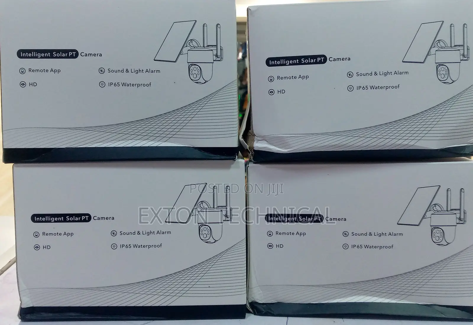 Ubox Mini Solar PTZ Intelligent CCTV Camera