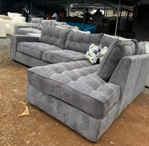 Dark Grey L Sofa/ Corner Sofa