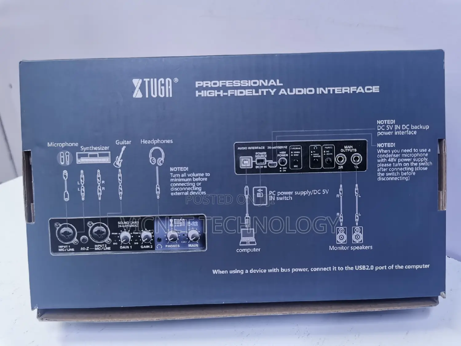 Professional E22 Xtuga Sound Card