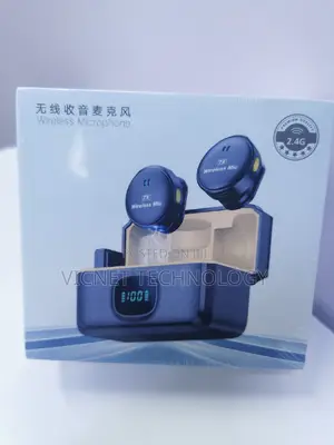 Noise Cancellation Dual Wireless Microphone With Charging