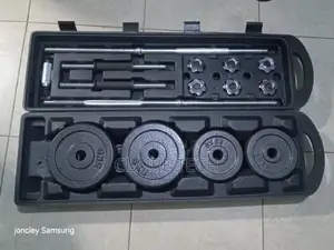 50 KGS Dumbbell/ Barbell Set Cast Iron