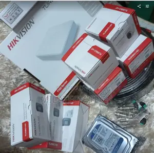 8 CCTV (4dome,4bullet) Cameras Complete System KIT Hikvision