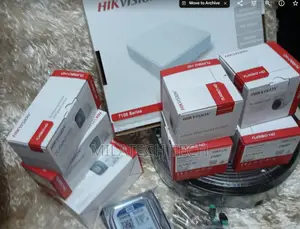4 Hikvision CCTV Cameras Complete Kit 1080P CCTV Camera 2MP*