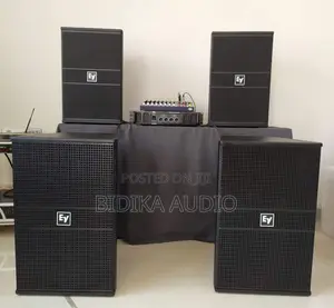 Pa System Complete Set With 12inchs and 15inchs Speaker