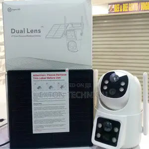 Dual Lens Surveillance Sim Card Camera Mini Outdoor PTZ