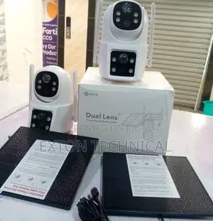 360 Degree Mini Solar PTZ CCTV Dual Lens With Sim Card
