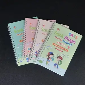 Preschool Handwriting Practice Reusable 4pcs Book