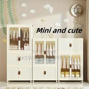 Plastic Portable Wardrobe/Closet. Wardrobe Storage Box