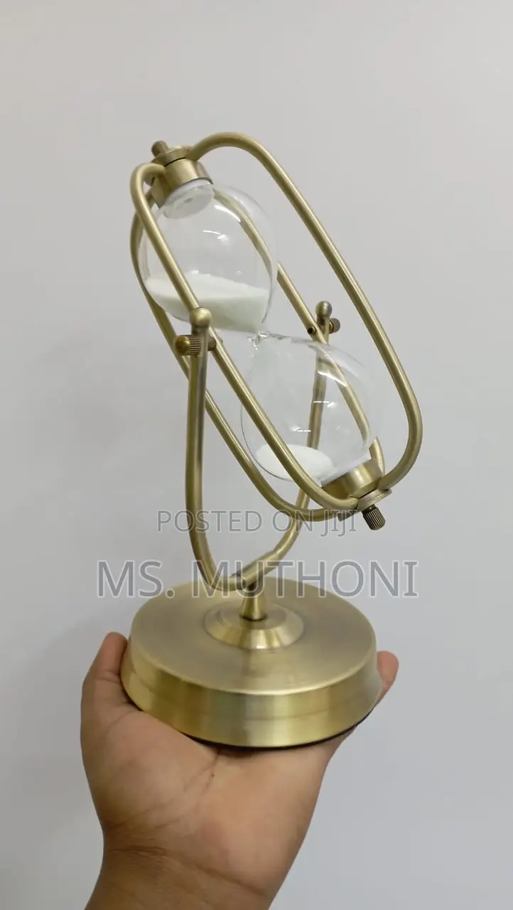 Premium Quality Home Decor Item/) METAL HOURGLASS Sandtimer