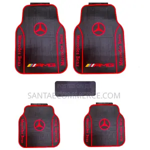 Heavy Duty Mercedes Benz Amg Branded Carpet Car Floor Mats