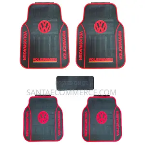 Heavy Duty Volkswagen Branded Carpet Car Floor Mats