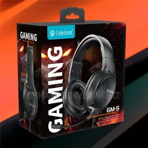Celebrat GM5 Wired Gaming Headband Headphones for Ps4/Ps5
