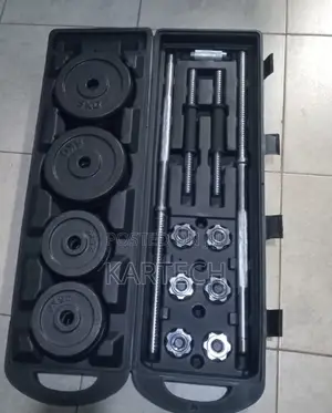 Dumbbell 50kg With Adjustable Plates Weight Set