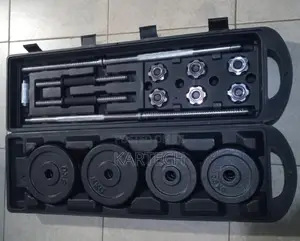 Adjustable 50kg Dumbbell Weights Set