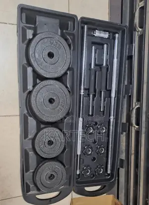 Dumbbell Set 50kg With Carrying Case