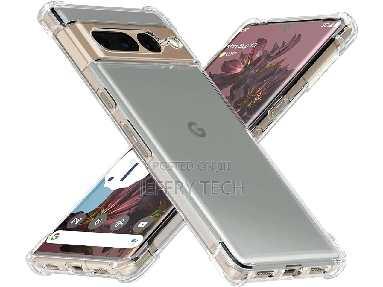 Google Pixel 7 Pro Case Crystal Clear Case Bumper Transparen