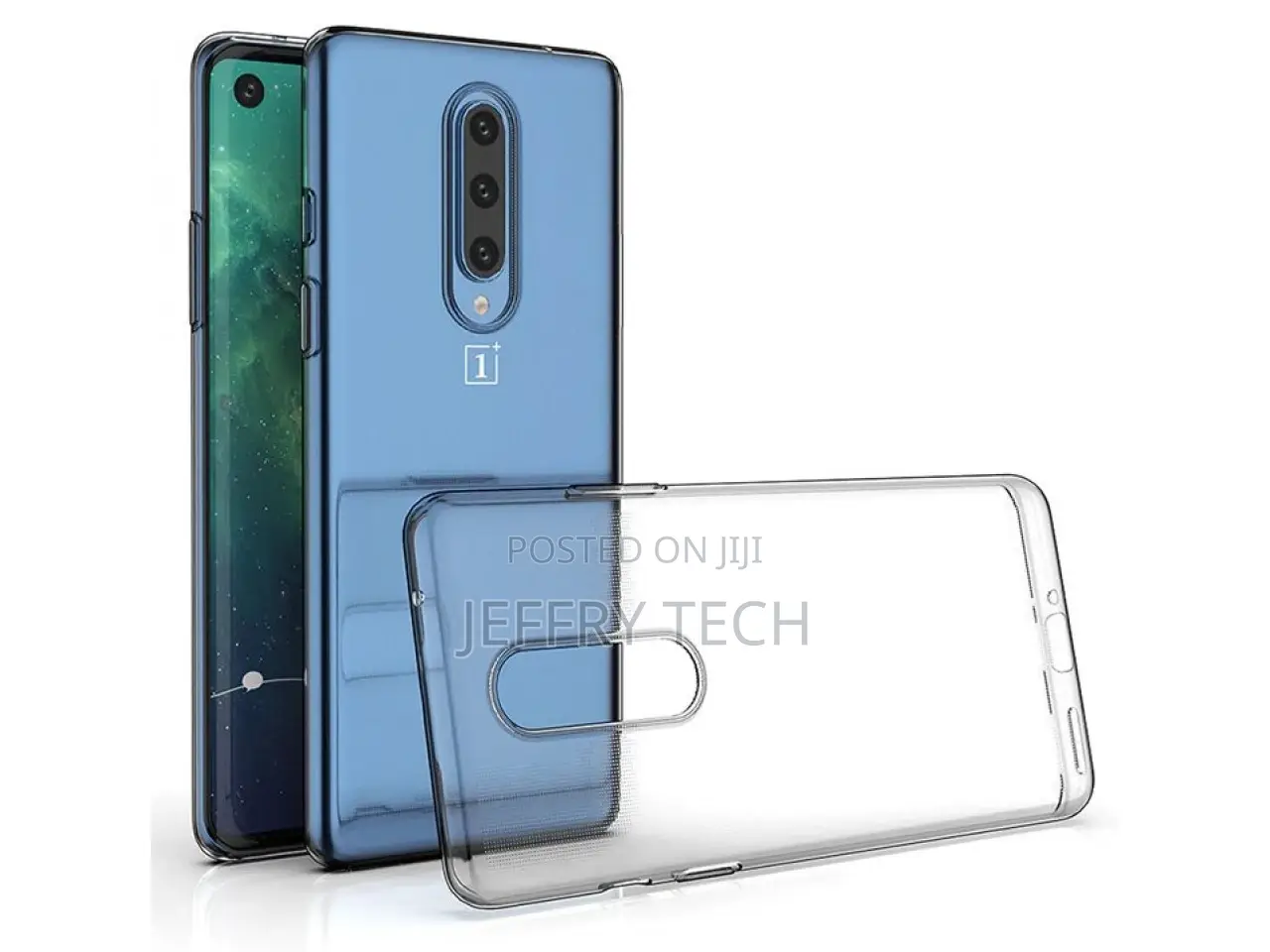 Oneplus 8 Rubber Case TPU Clear Case