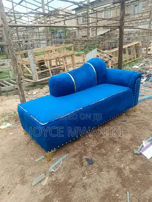 Sofa Bed, 3 Seater Blue 