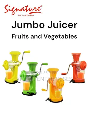 Manual Juicer and Vegetable Juicer