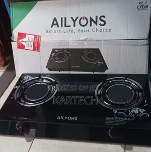 AILYONS Glass Top Infrared Double Burner Gas Stove –ZKD-1093