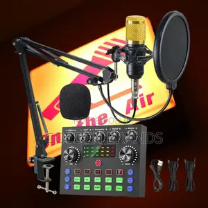 Premium BM 800 MICROPHONE + V8 Sound Card