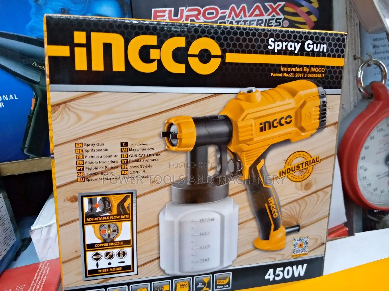 Ingco Electric Spray Gun 450w
