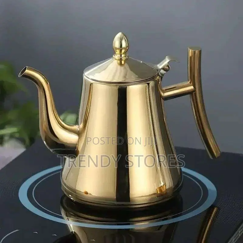 2L Stainless Steel Tea Pot With Infuser Set
