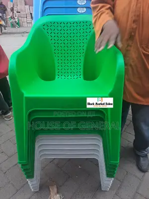 Green Easy Skyplast Plastic Chair