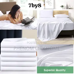 Plain Pure Cotton Bedsheer Set