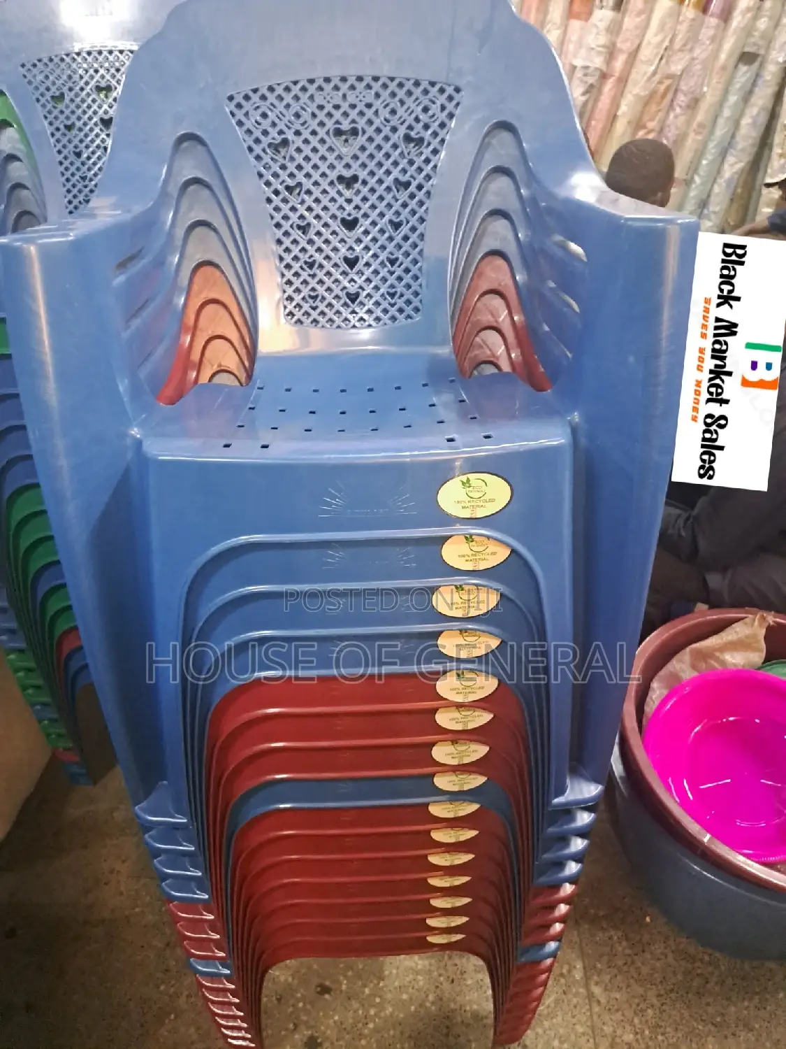 Strong and Stable Skyplast Plastic Chair