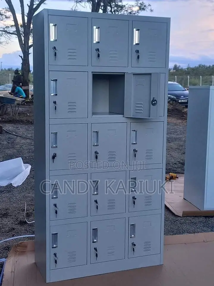15 Compartments Staff Lockers