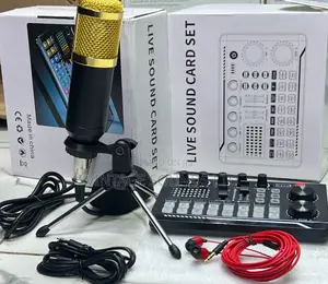 Live Soundcard Set for Tiktok Broadcasting Live