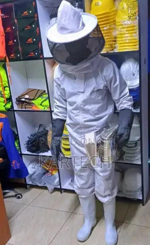 Bee Suit + A Pair Of PVC Gloves