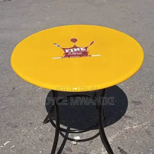 Restaurant Marble Table, Round Colour Yellow 