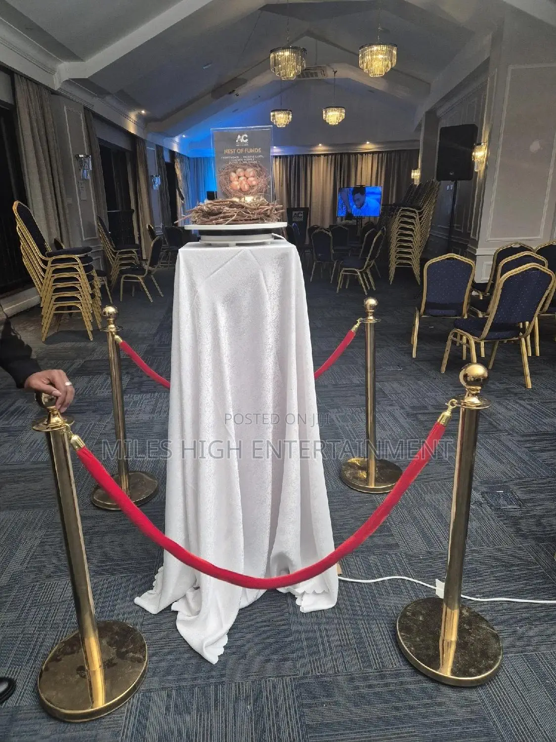 VIP Stands Stanchions