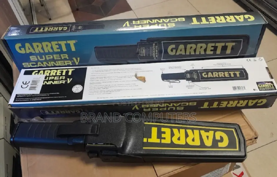 Garrett Super Scanner V Hand Held Metal Detector W/ 9V