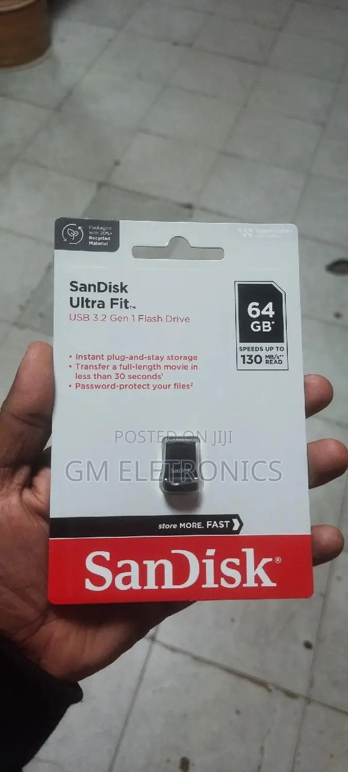 Universal 64gb Ultra-Fit Flash Drive 3.0