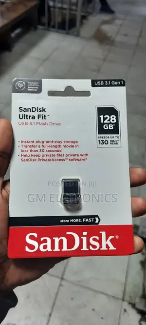 Universal 128gb Ultra-Fit Flash Drive 3.1