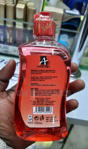 Angelique Massage Aromatherapy Stewberry Body (300ml)