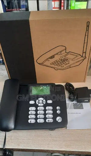 GSM Phone for Office Home With SIM Card Slot,FM Radio.