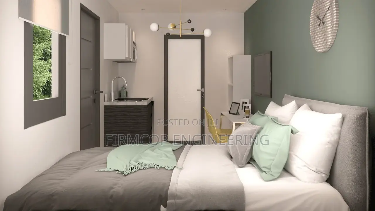 20ft Container Studio/Bedsitter Model
