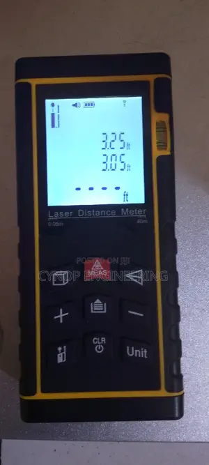 Laser Distance Meter With Hypotenuse